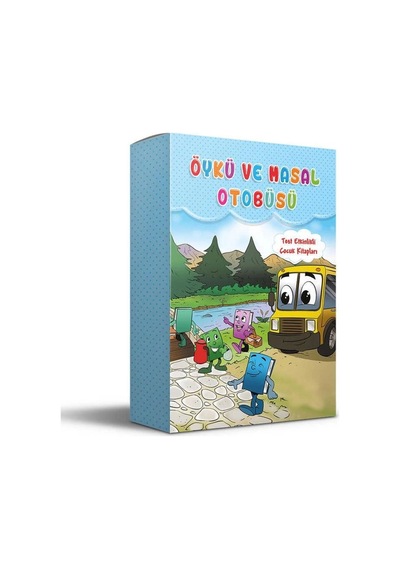 Eğlenceli Öyküler 8 Kitap Test Uygulama Etkinlikli Set Bizim Kupa