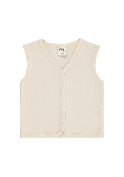Civil Baby Basic 6-18 Ay Yelek - Bej