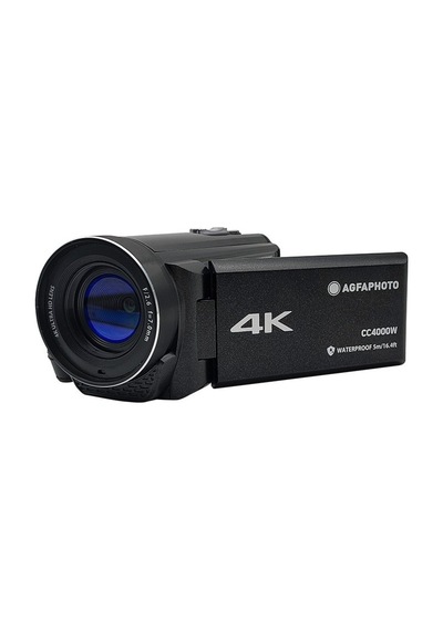 Agfa Realimove Su Geçirmez 4k Video Kamera Siyah Cc4000w