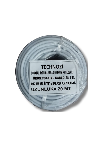 48 Tel 20 Metre Uydu Kablosu