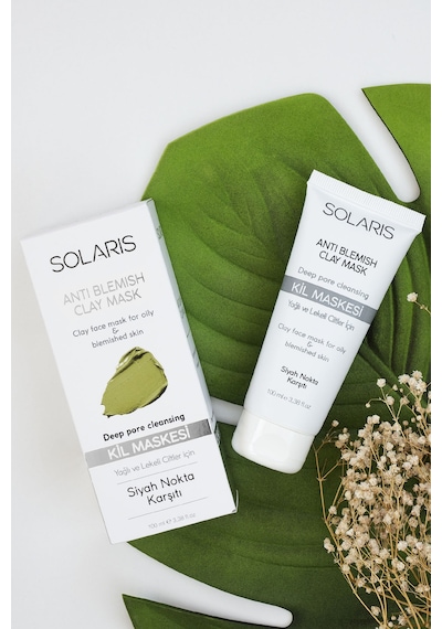 Solaris Kil Maskesi Yağlı ve Lekeli Ciltler İçin 100 ML