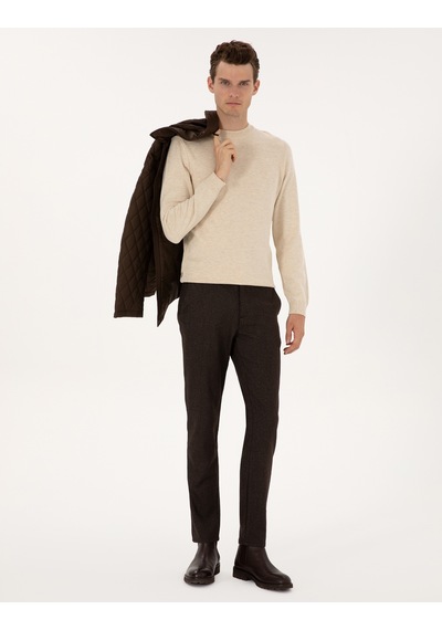 Pierre Cardin Erkek Kahverengi Pantolon Kanvas-chino 50317275-vr029 Kahverengi
