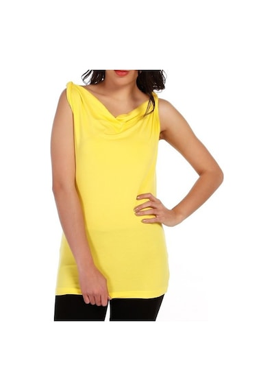 Bulalgiy Kadın Sarı Askılı Tişört - Bga243276 Sarı