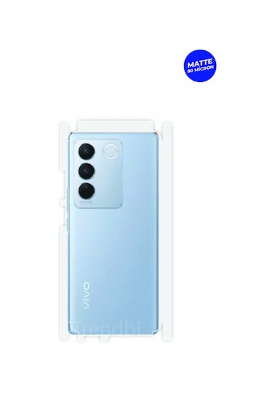 Vivo V27 5g Mat Arka Ve Yan Kaplama Tam Kaplayan Hd Film