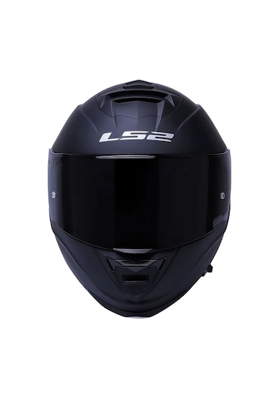 Ls2 Storm 2 Velvet Full Face Motosiklet Kaskı Şeffaf + Siyah Vizörlü Mat Siyah - Gök Kuşağı