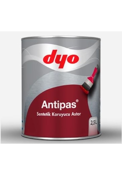 Dyo Antipas Sentetik Koruyucu Astar Gri 2,5 Lt