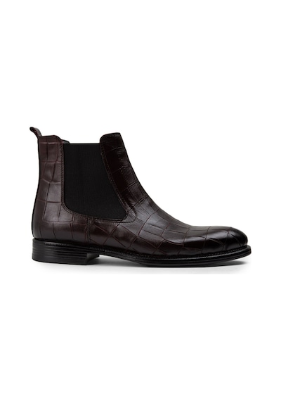 Deery Hakiki Deri Bordo Erkek Chelsea Bot - 01919mbrdc01 Bordo