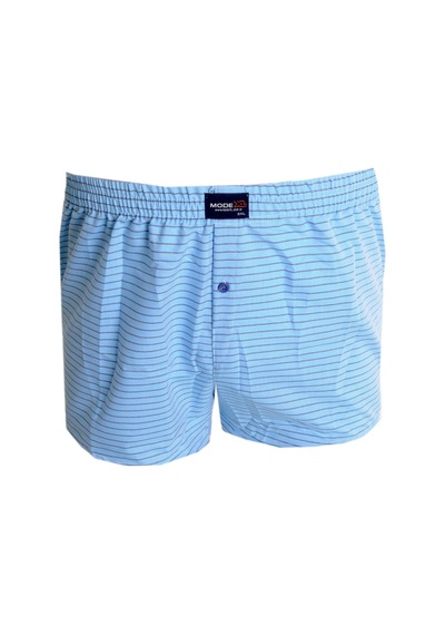 Mode Xl Büyük Beden Erkek Boxer Desenli Poplin 6348 Kahverengi 001