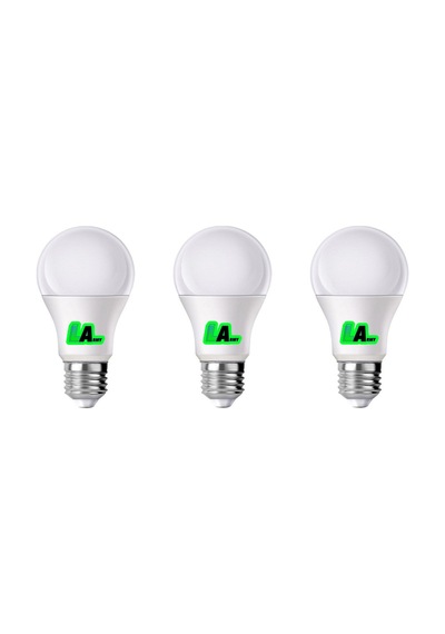 3 Adet 9w Led Ampul A+ 6500k Soğuk Beyaz Işık Lamba Aydınlatma Asa-12082 Enerji Tasarruflu Uzun Ömürlü E27