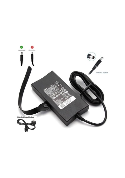 Dell 19.5v 6.7a La130pm190, 0gywcg, Adaptör 130w Dell Şarj Cihazı 75359583