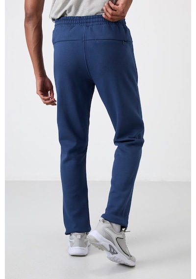 Tommy Life Carlo İndigo Şardonlu Erkek Eşofman Alt - 84942 İndigo