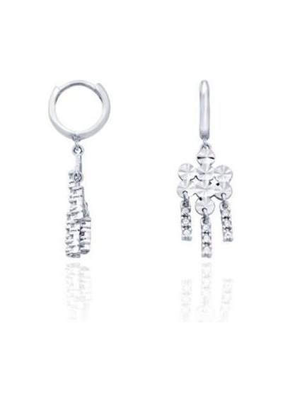 Gülaylar - Altın 14 Ayar Sallantılı Küpe N11.12360