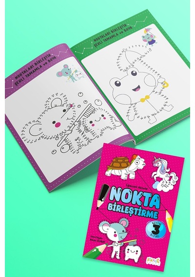 Eğlenceli Aktivite Seti - 3 3 Kitap