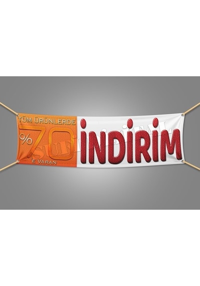 Branda Afiş Baskı Pankart Istediğiniz Ölçüde, Istediğiniz Tasa...