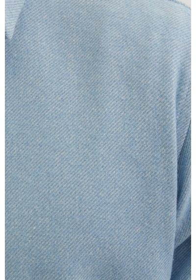 Tudors Erkek Slim Fit Dar Kesim Uzun Kollu Düz Kışlık Oduncu Mavi Gömlek-41542 Mavi Tudors Erkek Slim Fit Dar Kesim Uzun Kollu Düz Kışlık Oduncu Mavi Gömlek-41542 Mavi