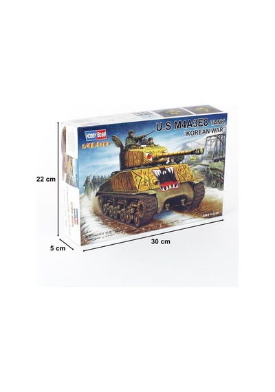 Hobbyboss 84804 1/48 Ölçek, M4a3e8 Tankı, Plastik Model Kiti-51293