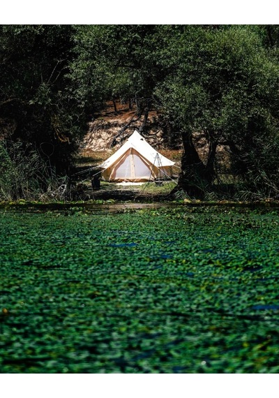 Campout Büyük Kamp Çadırı 4 Mt Siyah