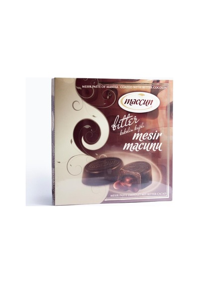 Maccun 240 G Bitter Mesir Çikolatası Kakao İle Zenginleştirilmiş Lezzetli Tat