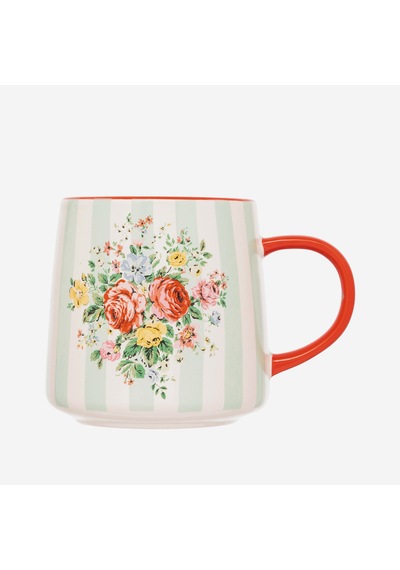 Cath Kidston Yeşil Porselen Kupa 340 Ml
