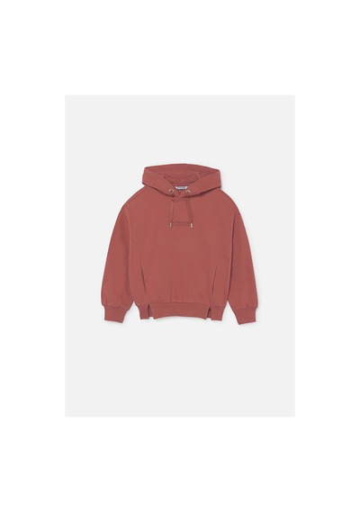 Mayoral Kız Çocuk Kapüşonlu Sweatshirt Somon 7426