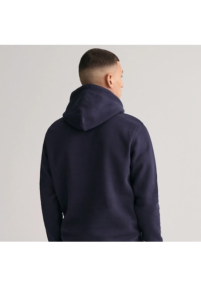 Gant Erkek Lacivert Regular Fit Kapüşonlu Sweatshirt-lacivert Lacivert