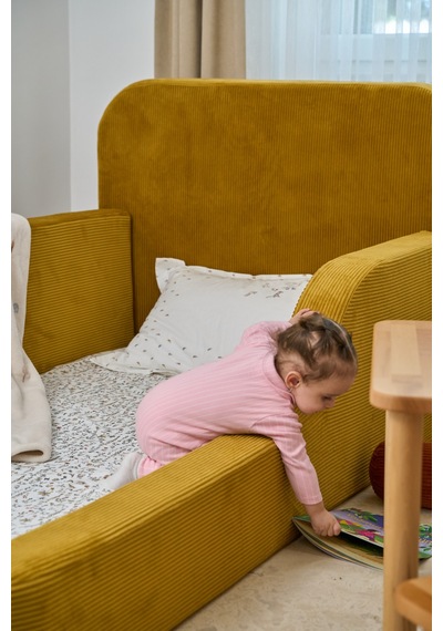 Funbed Yeni Nesil Montessori Çocuk Yatağı & Oyun Alanı Yıkanabilir Sıvı Geçirmez Sarı - 836527200 Funbed Yeni Nesil Montessori Çocuk Yatağı & Oyun Alanı Yıkanabilir Sıvı Geçirmez Sarı - 836527200