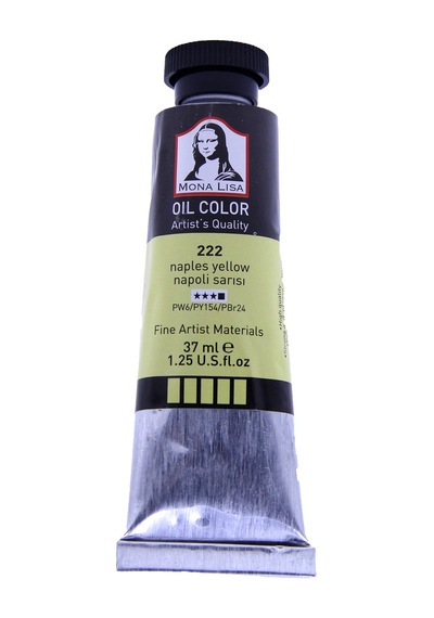 Südor Monalisa 37 ML Yağlı Boya Napoli Sarısı 222