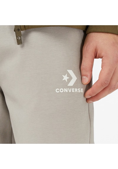 Converse Star Chevron Baskılı Erkek Oversize Fit Gri Eşofman Altı 1002015t 2800153