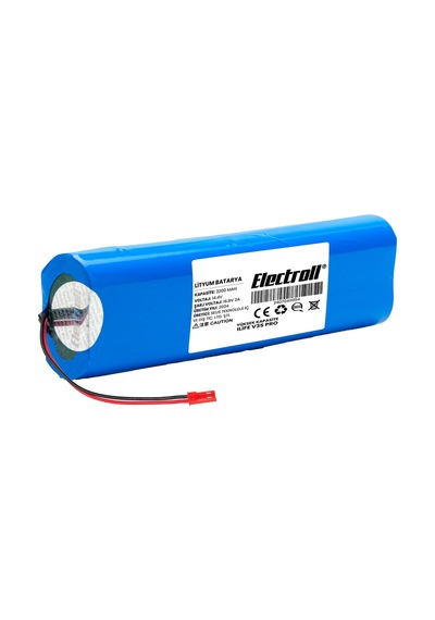 Ilife V3s Pro Uyumlu Batarya Yüksek Kapasite 3200mah Pil Robot Süpürge Bataryası Değişimi