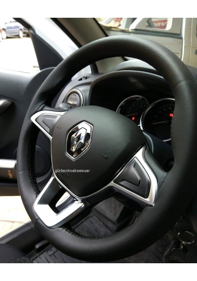 Renault Clio 4 Dikmeli Direksiyon Kılıfı A+Plus ( 38×11Cm )