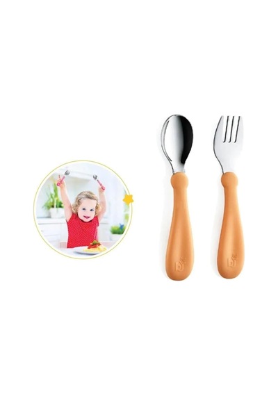 Mama Seti, Cam Rende, Dökülmeyen Tabak, Paslanmaz Çelik Çatal Kaşık, Silikon Uçlu Meyve Sebze Emziği