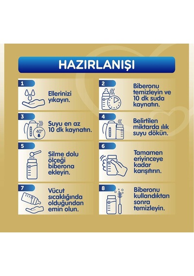 Bebelac Gold 1 Bebek Devam Sütü 800 G