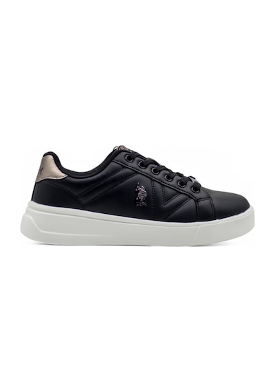 U.s. Polo Assn. Exxy 5fx Kadın Sneaker Siyah