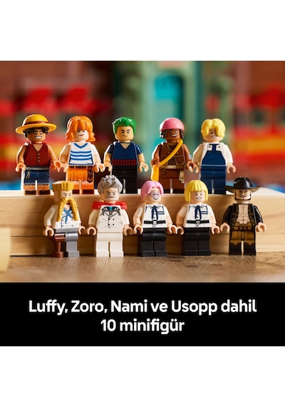 LEGO® ONE PIECE Baratie Yüzen Restoran 75640 – Yetişkinler için Dekoratif Yapım Seti (3402 Parça)