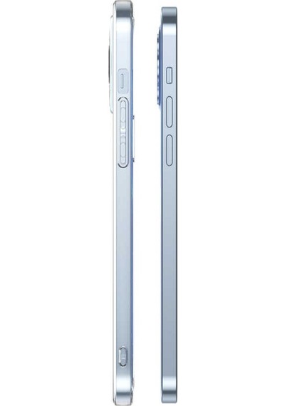 Zeyline Apple Uyumlu iPhone 12 Pro Max Zore Fizy Kapak-renksiz