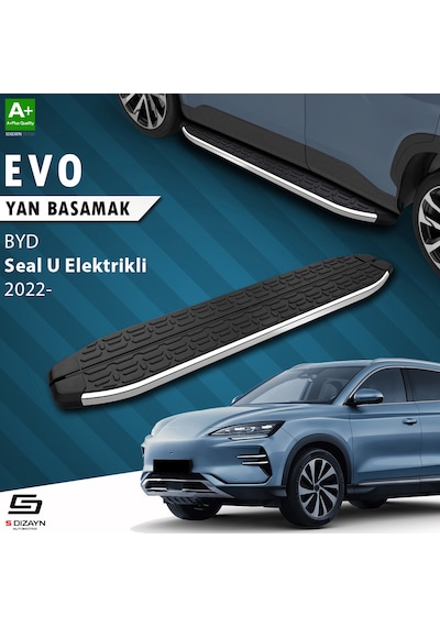 S-dizayn Byd Seal U Elektrikli Evo Krom Yan Basamak 193 Cm 2022 Üzeri A+ Kalite