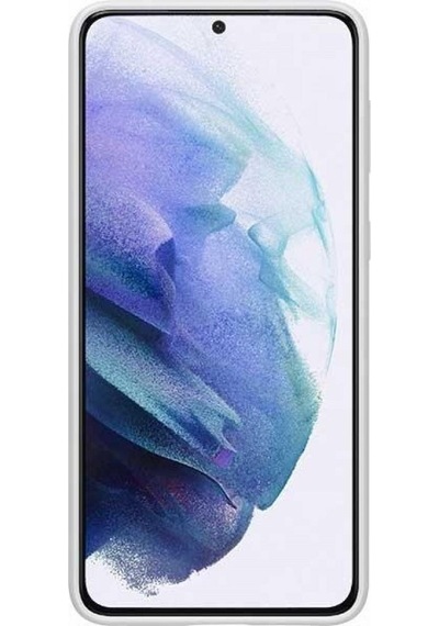 Galaxy S21 Plus İle Uyumlu Silikon Kılıf Açık Gri Ef-pg996tjegww