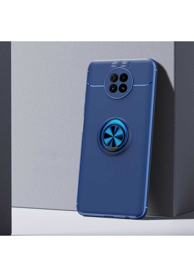 Xiaomi Redmi Note 9T Kılıf Zore Ravel Yüzüklü Silikon Kılıf