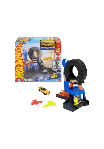 Hot Wheels Şehir Merkezi Lastikçi Oyun Seti Hdr24