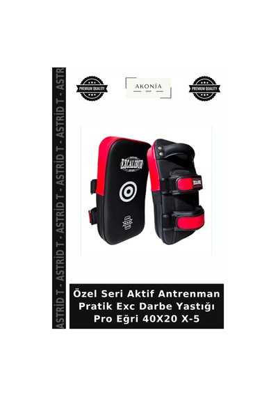 Özel Seri Aktif Antrenman Pratik Exc Darbe Yastığı Pro Eğri 40x20 X-5