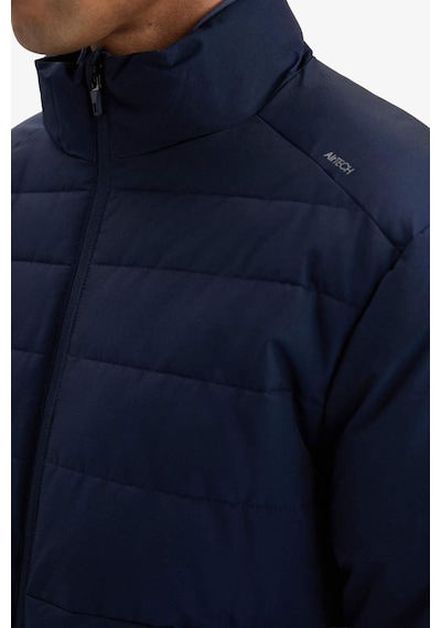 Defacto Defactofit Su İtici Regular Fit Fermuarlı Su Geçirmez Mont E9219ax25aunv238 Lacivert