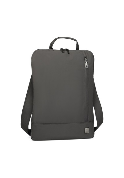 Smart 180 Derece Açılabilir Koruma Bölmeli 15,6 İnç Laptop El Ve Omuz Çantası Koyu Kahve Koyu Kahve