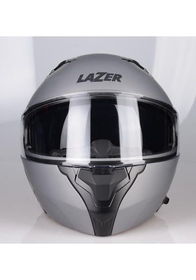 Lazer Golden Çene Açılır Güneş Vizörlü Kask Mat Gri