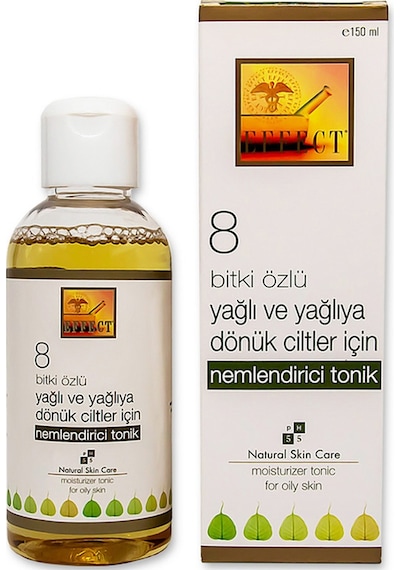 Effect 8 Bitki Özlü Yağlı ve Karma Ciltler için Nemlendirici Tonik 150 ML