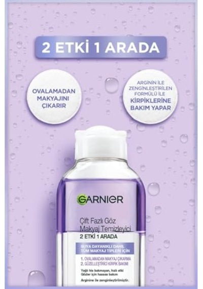 Çift Fazlı Göz Makyaj Temizleyicisi 2 Etki 1 Arada 125ml