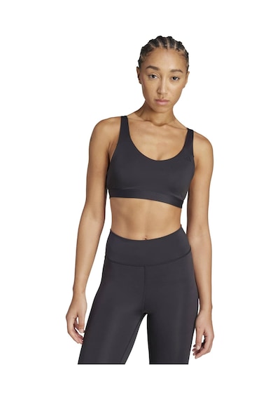 Black Adidas Kadın Koşu - Yürüyüş Sporcu Sütyeni Bra All Me Ess Ms Jl5491 siyah