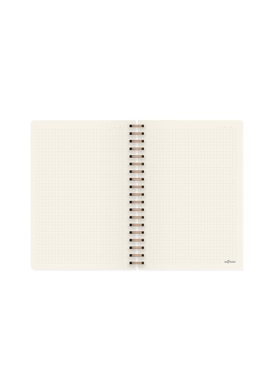 Le Color Marble Spiralli Defter Kareli Inspiration 17x24 Cm Çok Renkli