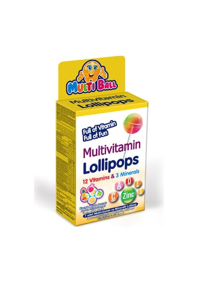 Multiball Multivitamin Lollipops