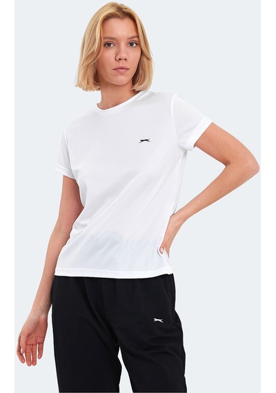 Slazenger RACING Kadın  Beyaz Tişört