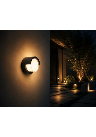 Noas Yl83 5002 Aspendos Led Dekoratif Aplik 15w 3200k Günışığı Siyah